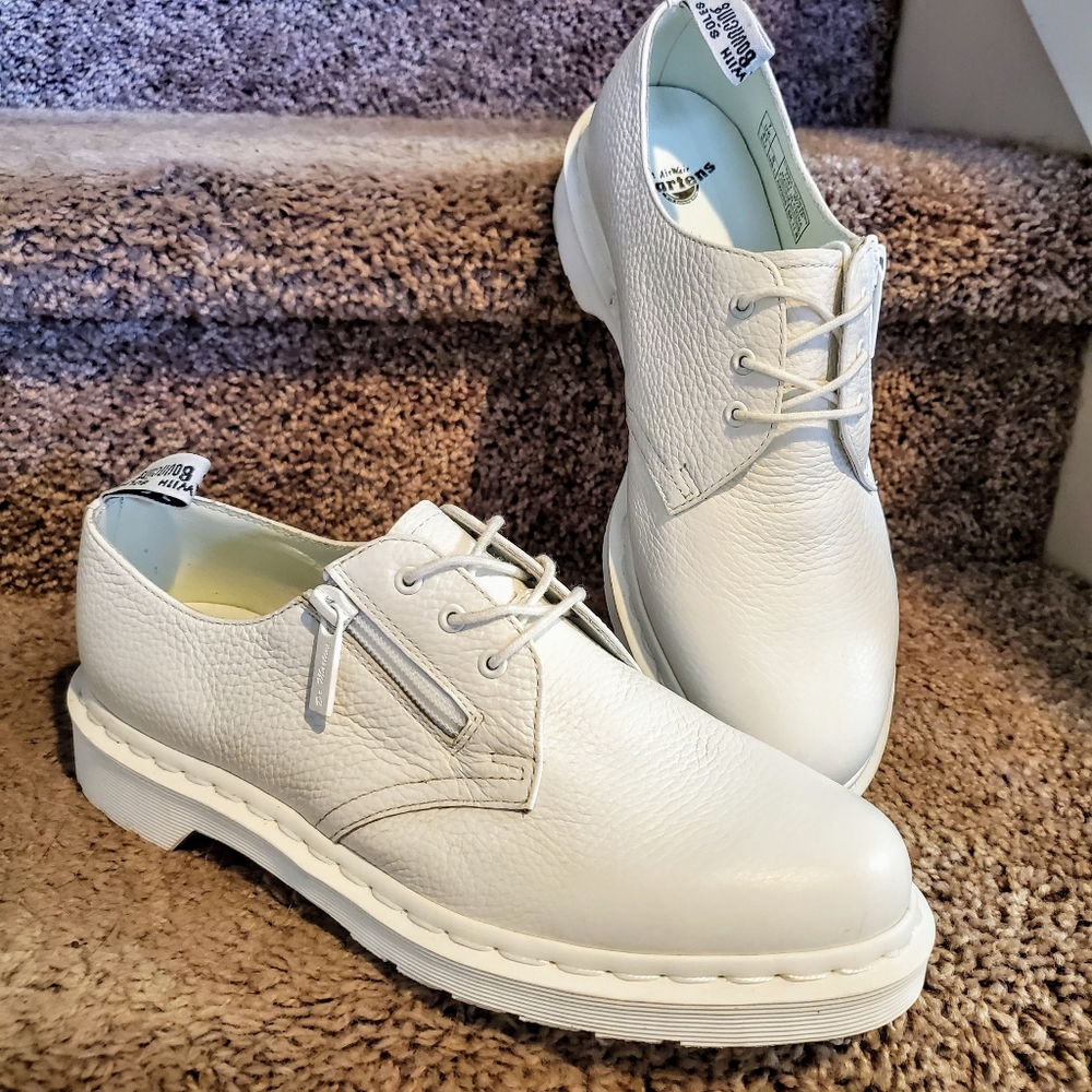 Dr. Martens  W/Zip Leather Oxford Shoes US Size 9L
